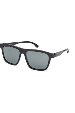 Ic! Berlin IC0057 Zeta Polarized 02R Gafas de Sol para Hombre Negras