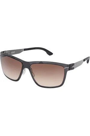 Ic! Berlin IC0058 FLX_S06 02W Gafas de Sol para Hombre Negras