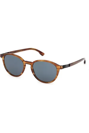 Ic! Berlin IC0064 Cassius 91N Gafas de Sol para Hombre Marrones
