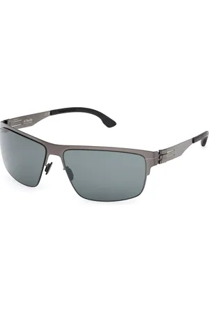 Ic! Berlin IC0061 Nate Polarized 02R Gafas de Sol para Hombre Grises