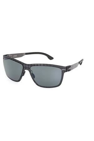 Ic! Berlin IC0058 FLX_S06 Polarized 02R Gafas de Sol para Hombre Negras