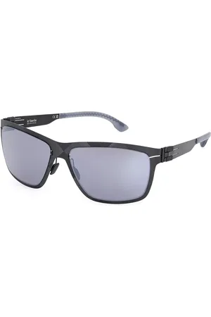Ic! Berlin IC0058 FLX_S06 02C Gafas de Sol para Hombre Negras