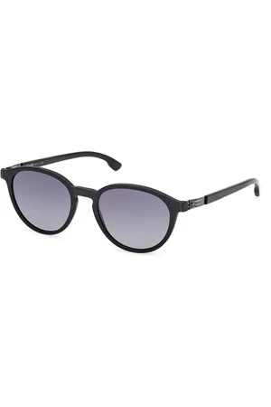 Ic! Berlin IC0064 Cassius 02B Gafas de Sol para Hombre Negras
