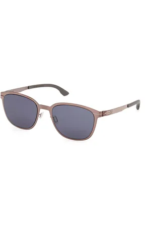 Ic! Berlin IC0059 Anton 66A Gafas de Sol para Hombre Marrones