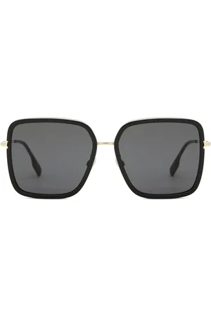 Burberry BE3145D DIONNE Ajuste Asiático 110987 Gafas de Sol para Mujer Negras