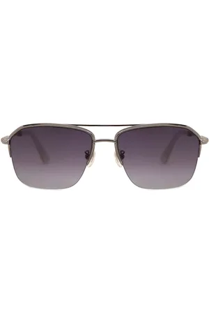Police SPLL18 HORIZON 6 0509 Gafas de Sol para Hombre Plateadas