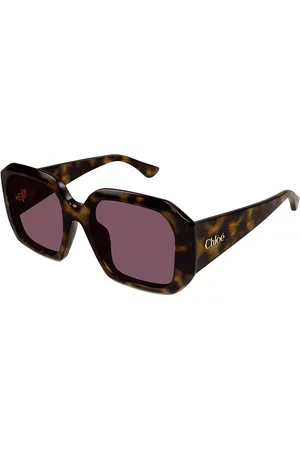 Chloé CH0300S Ajuste Asiático 002 Gafas de Sol para Mujer Careyshell