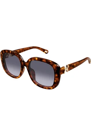 Chloé CH0303SK Ajuste Asiático 002 Gafas de Sol para Mujer Careyshell