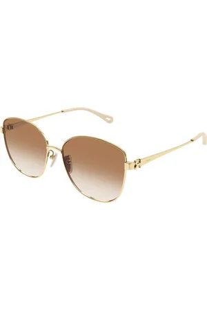 Chloé CH0306SK Ajuste Asiático 004 Gafas de Sol para Mujer Dorados