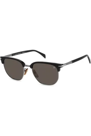 David beckham DB 1176/G/S Ajuste Asiático ANS/IR Gafas de Sol para Hombre Negras