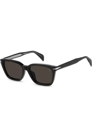 David beckham DB 7135/F/S Ajuste Asiático 807/IR Gafas de Sol para Hombre Negras