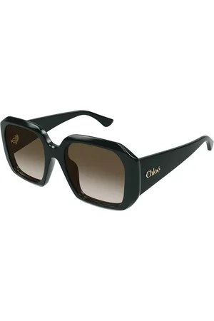 Chloé CH0300S Ajuste Asiático 003 Gafas de Sol para Mujer Verdes