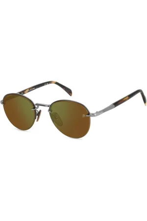 David beckham DB 1173/S 50L/MT Gafas de Sol para Hombre Plateadas