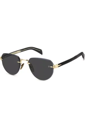David beckham DB 7144/S RHL/IR Gafas de Sol para Hombre Dorados