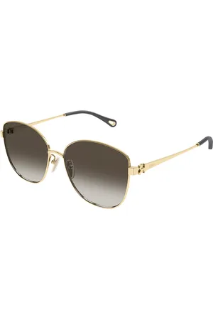 Chloé CH0306SK Ajuste Asiático 003 Gafas de Sol para Mujer Dorados