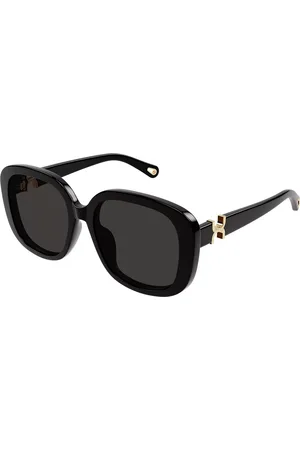 Chloé CH0303SK Ajuste Asiático 001 Gafas de Sol para Mujer Negras