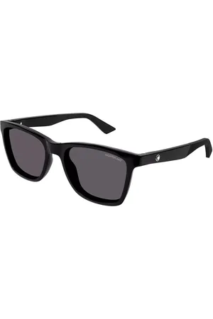 Montblanc MB0399S 005 Gafas de Sol para Hombre Negras