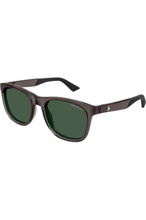 Montblanc MB0400S 003 Gafas de Sol para Hombre Grises