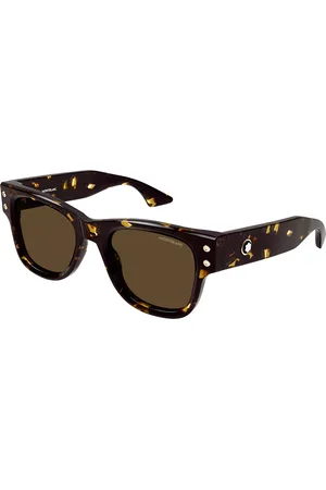 Montblanc MB0381S 003 Gafas de Sol para Hombre Careyshell