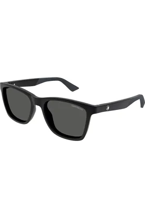 Montblanc MB0399S 002 Gafas de Sol para Hombre Negras