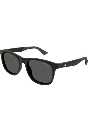 Montblanc MB0400S 002 Gafas de Sol para Hombre Negras