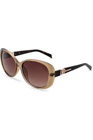 Karen Millen KM5054 101 Gafas de Sol para Mujer Marrones
