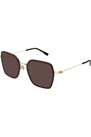 Gucci GG1850SA 003 Gafas de Sol para Mujer Marrones