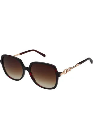 Karen Millen KM5065 237 Gafas de Sol para Mujer Rojas