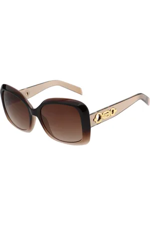 Karen Millen KM5053 182 Gafas de Sol para Mujer Marrones