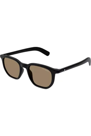 Montblanc MB0352S 007 Gafas de Sol para Hombre Negras