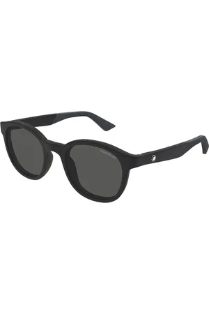 Montblanc MB0398S 002 Gafas de Sol para Hombre Negras