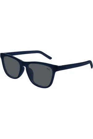 PUMA PU0501SA Ajuste Asiático 003 Gafas de Sol para Hombre Azules
