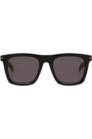 David beckham DB 7066/F/S Ajuste Asiático 807/IR Gafas de Sol para Hombre Negras