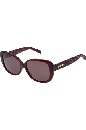 Karen Millen KM5060 249 Gafas de Sol para Mujer Rojas