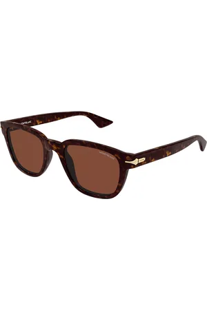 Montblanc MB0302S 012 Gafas de Sol para Hombre Careyshell