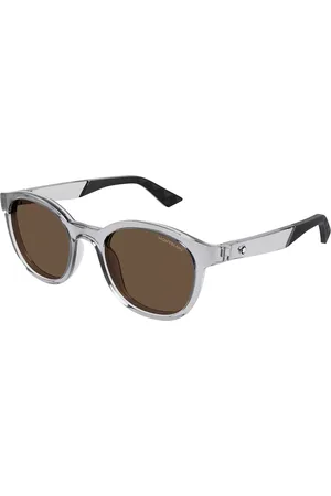 Montblanc MB0398S 004 Gafas de Sol para Hombre Grises