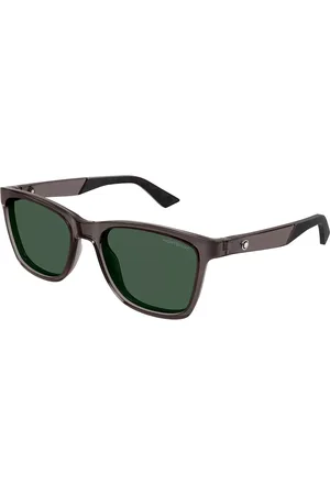Montblanc MB0399S 003 Gafas de Sol para Hombre Grises