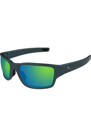 PUMA PU0482S Polarized 003 Gafas de Sol para Hombre Verdes