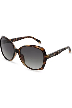 Karen Millen KM5055 102 Gafas de Sol para Mujer Marrones