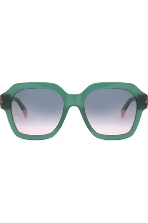 Missoni MIS 0130/G/S Ajuste Asiático IWB/JP Gafas de Sol para Mujer Verdes