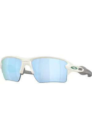 Oakley OO9188 FLAK 2.0 XL Polarized 9188K2 Gafas de Sol para Hombre Blancas