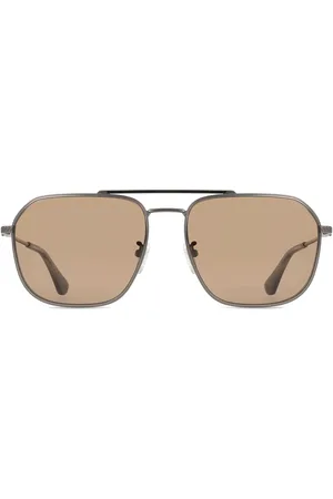 Police SPLF64 Polarized 568P Gafas de Sol para Hombre Grises