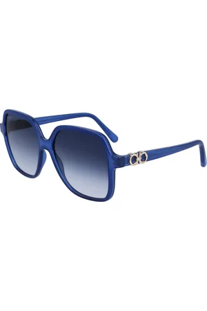 Salvatore Ferragamo SF 1083S 423 Gafas de Sol para Mujer Azules