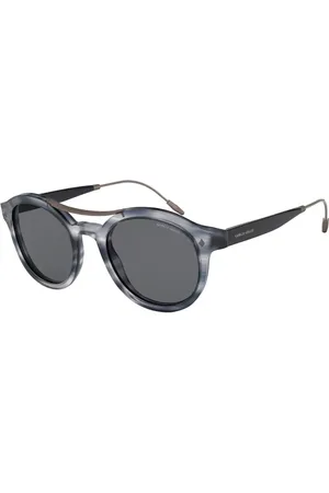 Giorgio Armani AR8119F Ajuste Asiático 559987 Gafas de Sol para Hombre Azules