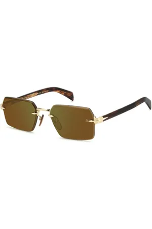 David beckham DB 7109/S T5U/MT Gafas de Sol para Hombre Dorados
