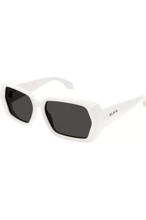 Azzedine Alaia AA0082S 002 Gafas de Sol para Mujer Blancas