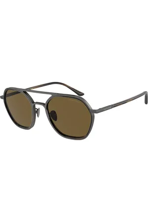 Giorgio Armani AR6145 325973 Gafas de Sol para Hombre Gunmetal
