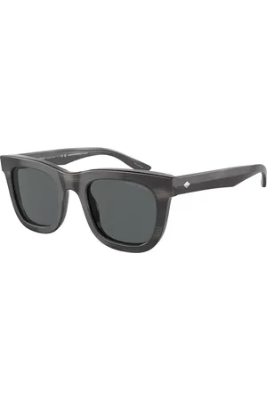 Giorgio Armani AR8171F Ajuste Asiático Polarized 5964P2 Gafas de Sol para Hombre Grises