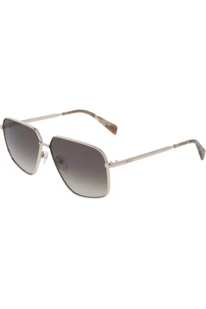 Liu Jo LJ162S 714 Gafas de Sol para Hombre Dorados