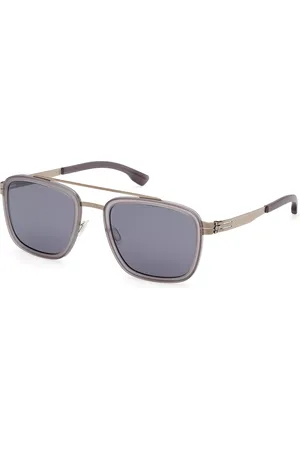 Ic! Berlin IC0011 Jacob 20A Gafas de Sol para Hombre Gunmetal